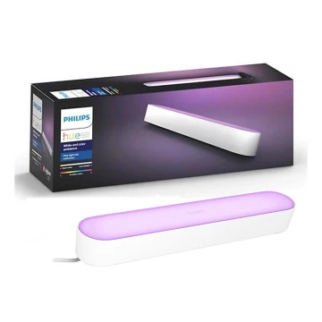 Philips - Rozšiřovací sada LED RGB Stmívatelná stolní lampa Hue PLAY LED/6W/230V černá