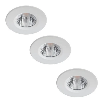 Philips - SADA 3x LED Stmívatelné koupelnové svítidlo LED/5,5W/230V 2700K IP65