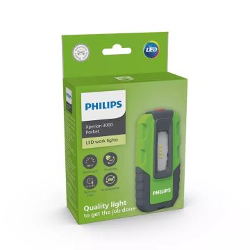 Philips X30POCKX1 - LED Stmívatelná nabíjecí svítilna LED/2W/3,7V 300 lm 1800 mAh