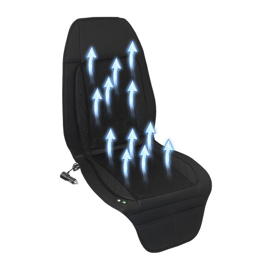 Potah sedadla s ventilací 10W/12V černá