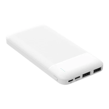 Power Bank 10000 mAh 3,7V bílá