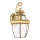 Quoizel - Venkovní nástěnné svítidlo MARINE 1xE27/150W/230V IP44 zlatá