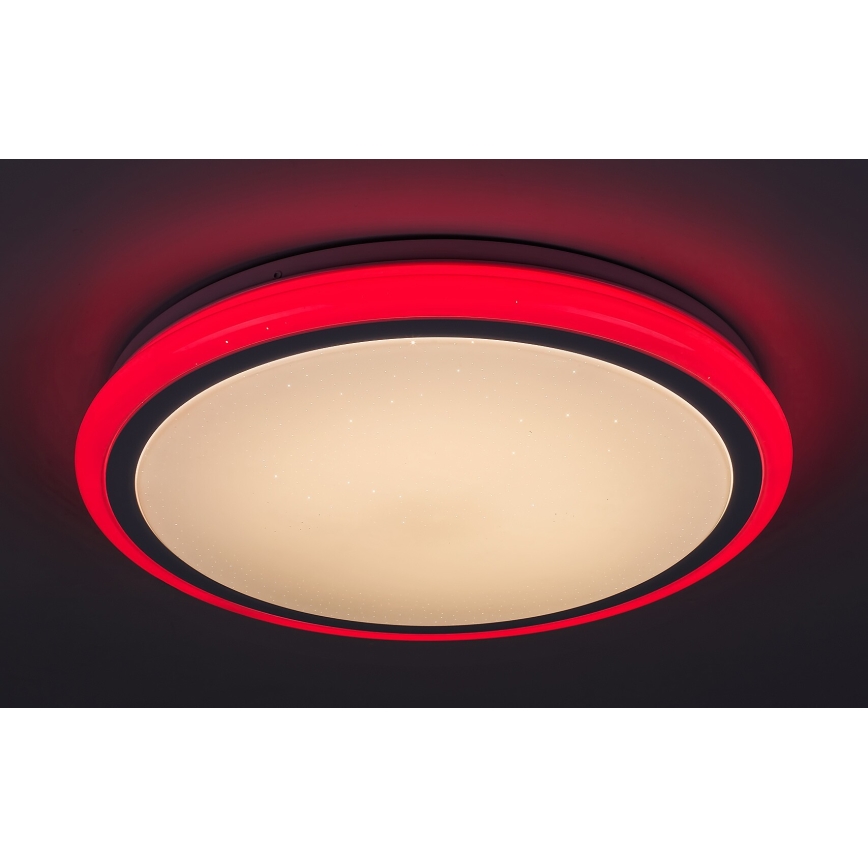 Rabalux - LED Stmívatelné stropní svítidlo na dálkové ovládání RGB LED/32W/230V