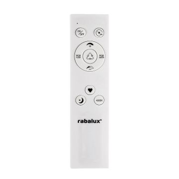 Rabalux - LED RGB Stmívatelné stropní svítidlo LED/22W/230V Wi-Fi + dálkové ovládání