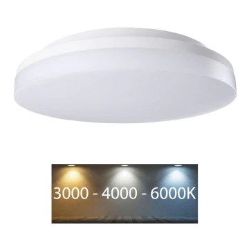 Rabalux 2698 - LED Koupelnové stropní svítidlo ZENON LED/24W/230V IP54 3000K/4000K/6000K