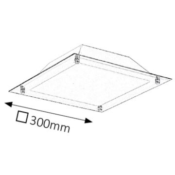 Rabalux 3047 - LED Stropní svítidlo LARS 1xLED/12W/230V