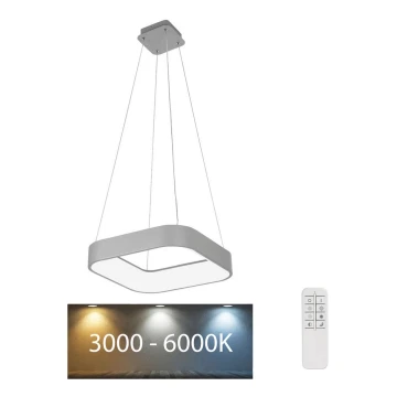 Rabalux 3927 - LED Stmívatelný lustr na lanku ADELINE LED/28W/230V hranatý 3000-6000K + DO