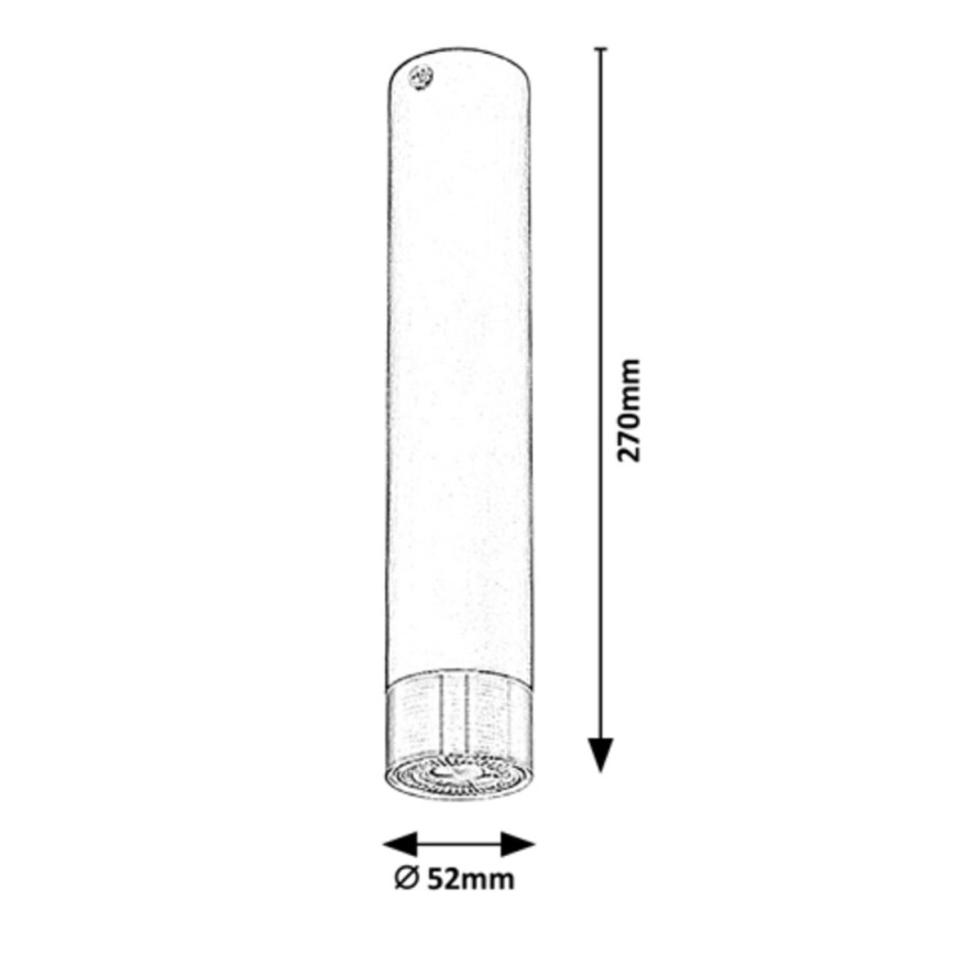 Rabalux - Stropní svítidlo 1xGU10/5W/230V 27 cm