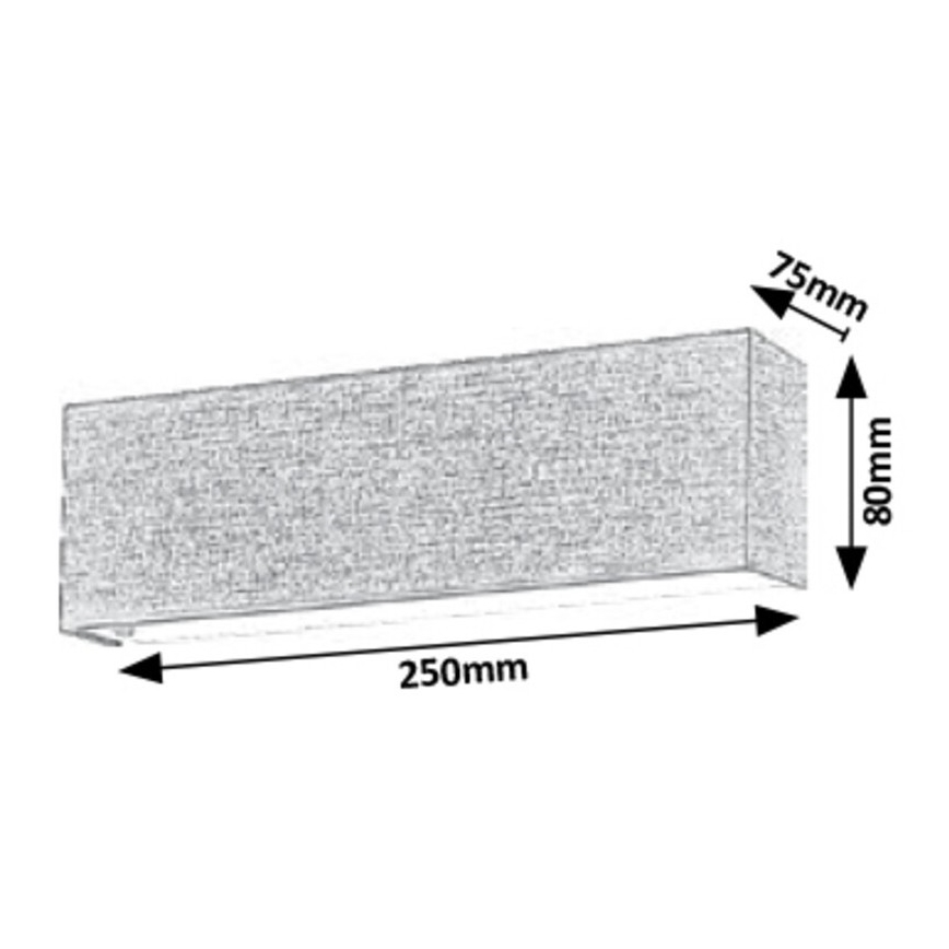 Rabalux - LED Nástěnné svítidlo LED/6W/230V
