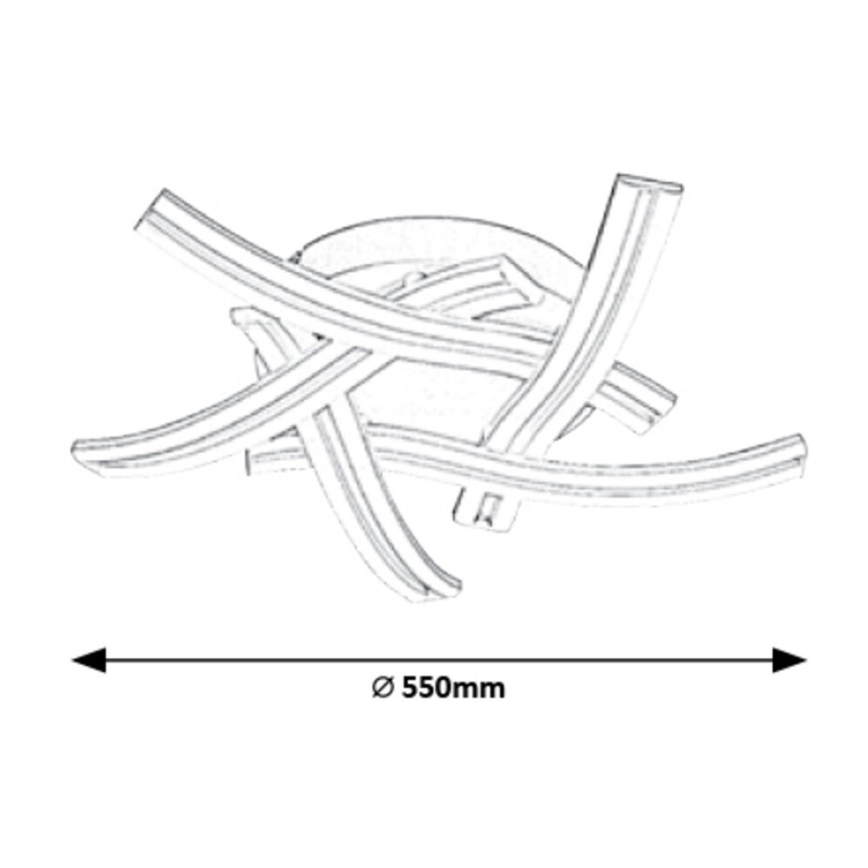 Rabalux - LED Stropní svítidlo LED/60W/230V