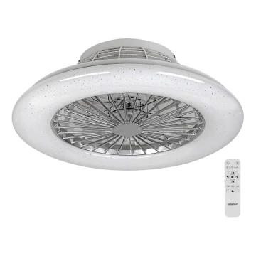 Rabalux 6859 - LED Stmívatelné stropní svítidlo s ventilátorem DALFON LED/30W/230V + DO 3000-6500K