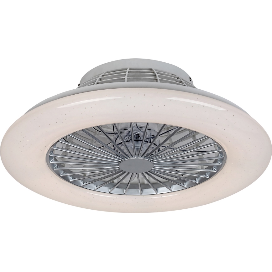 Rabalux 6859 - LED Stmívatelné stropní svítidlo s ventilátorem DALFON LED/30W/230V + DO 3000-6500K