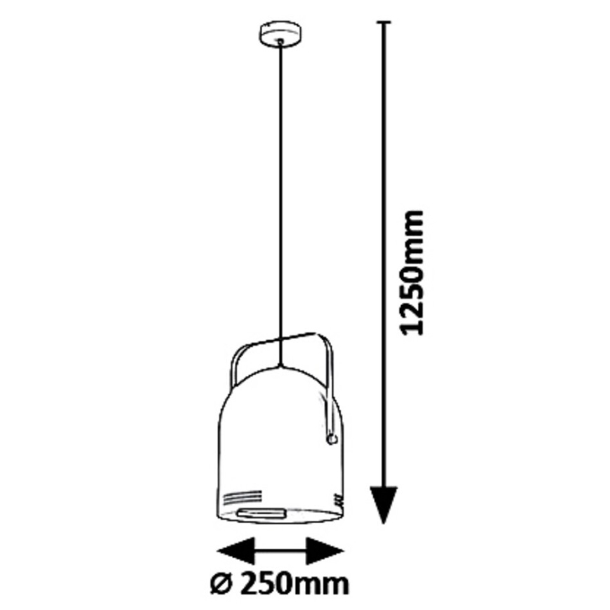 Rabalux 7016 - Lustr na lanku MINUET 1xE14/40W/230V