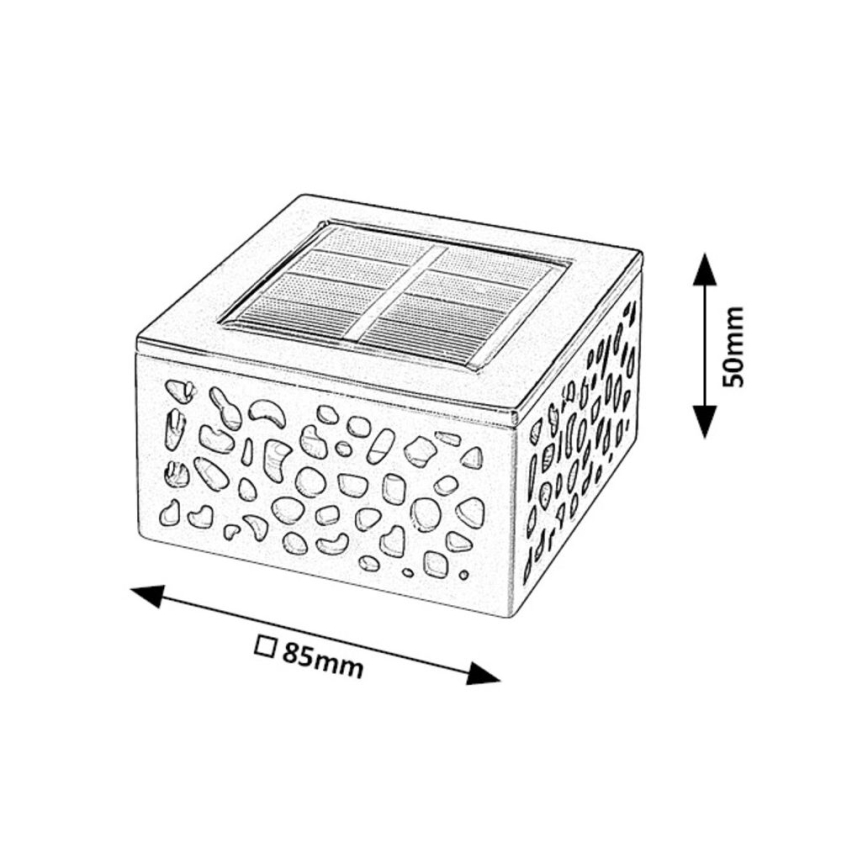 Rabalux - LED Solární svítidlo LED/0,5W/1,2V IP44