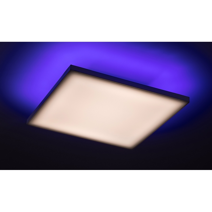 Rabalux - LED RGB Stmívatelné stropní svítidlo LED/24W/230V 3000-6500K 40x40 cm+ dálkové ovládání