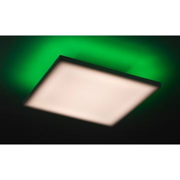 Rabalux - LED RGB Stmívatelné stropní svítidlo LED/24W/230V 3000-6500K 40x40 cm+ dálkové ovládání