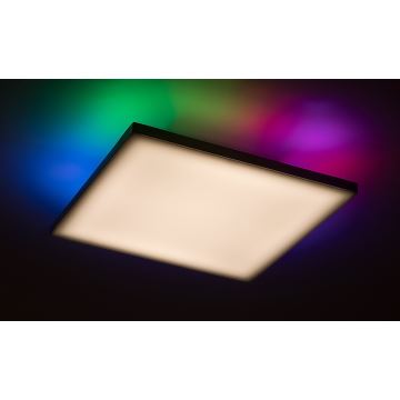 Rabalux - LED RGB Stmívatelné stropní svítidlo LED/24W/230V 3000-6500K 40x40 cm+ dálkové ovládání