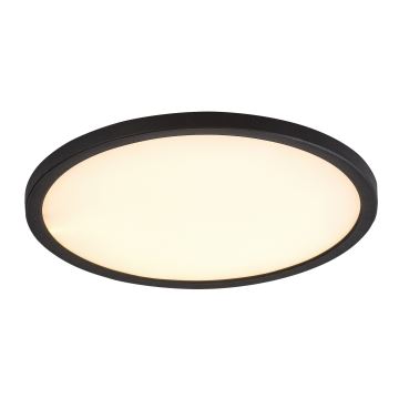 Rabalux - LED Stropní svítidlo LED/36W/230V 3000/4000/6000K pr. 50 cm černá