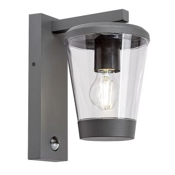 Rabalux - Venkovní nástěnná lampa se senzorem 1xE27/40W/230V IP44