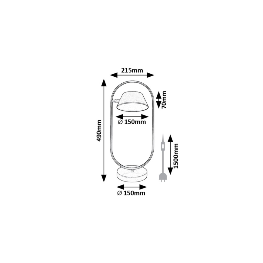 Rabalux - LED Stolní lampa LED/6W/230V 3000K