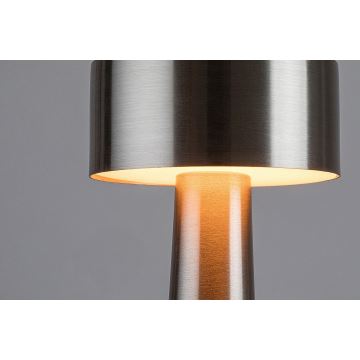 Rabalux - LED Nabíjecí dotyková stolní lampa LED/2,7W/5V 1200mAh 3000/4000/6000K chrom