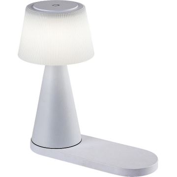 Rabalux - LED Stmívatelná nabíjecí stolní lampa s bezdrátovým nabíjením LED/5W/5V 3000/4000/5000K