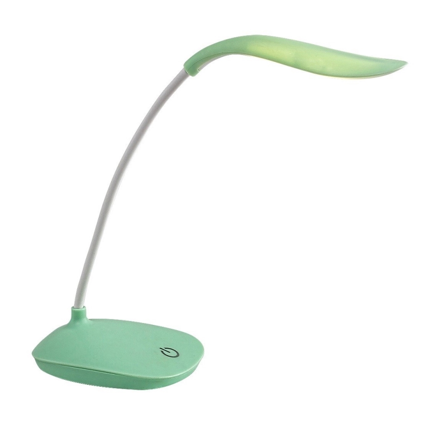 Rabalux - LED Stmívatelná flexibilní stolní lampa LED/2W/5V zelená