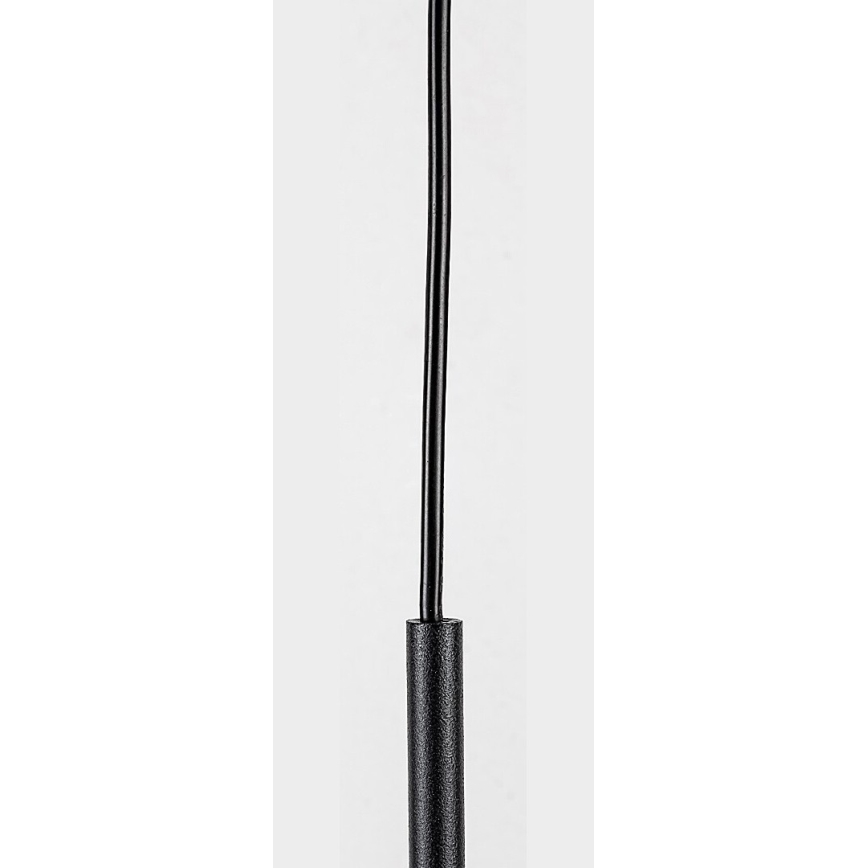 Rabalux - Koupelnový lustr na lanku 1xE27/15W/230V černá IP44