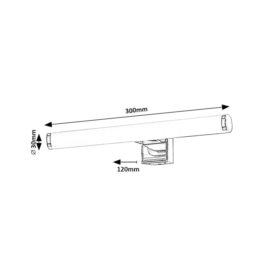 Rabalux - LED Koupelnové osvětlení zrcadla LED/5W/230V IP44