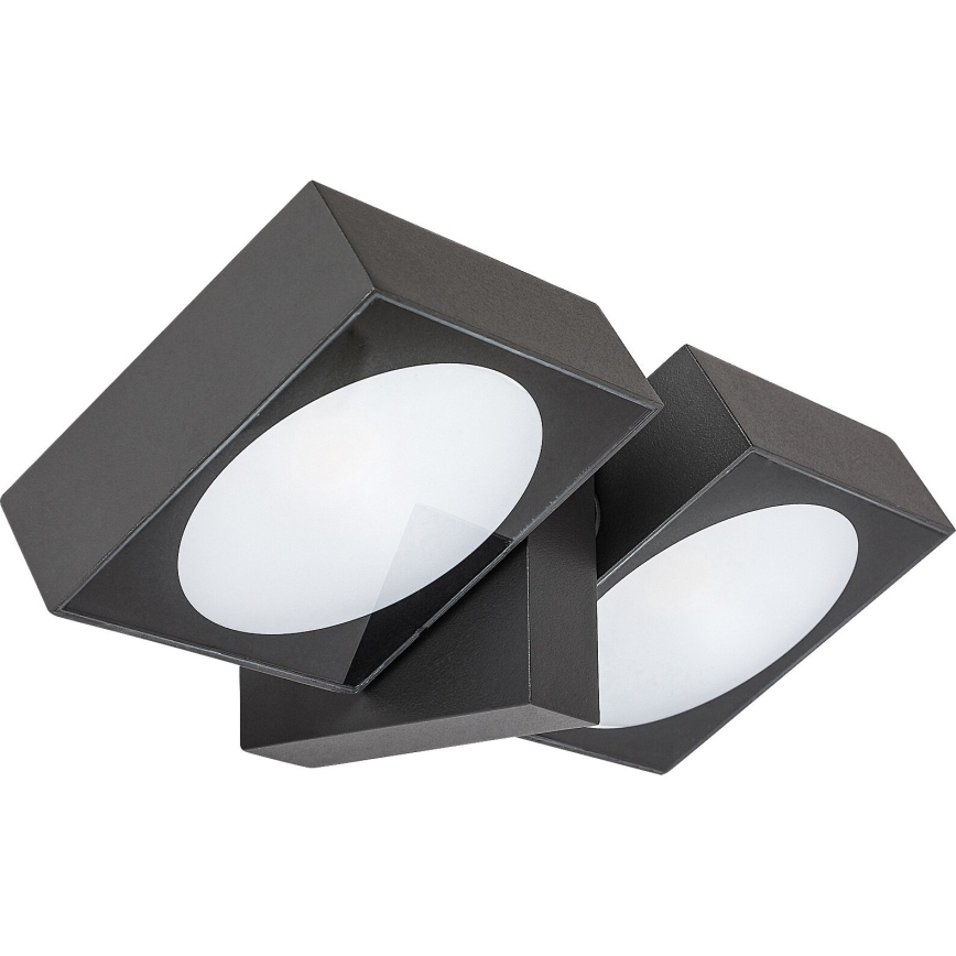 Rabalux - LED Venkovní nástěnné flexibilní svítidlo 2xLED/7W/230V IP54 antracit