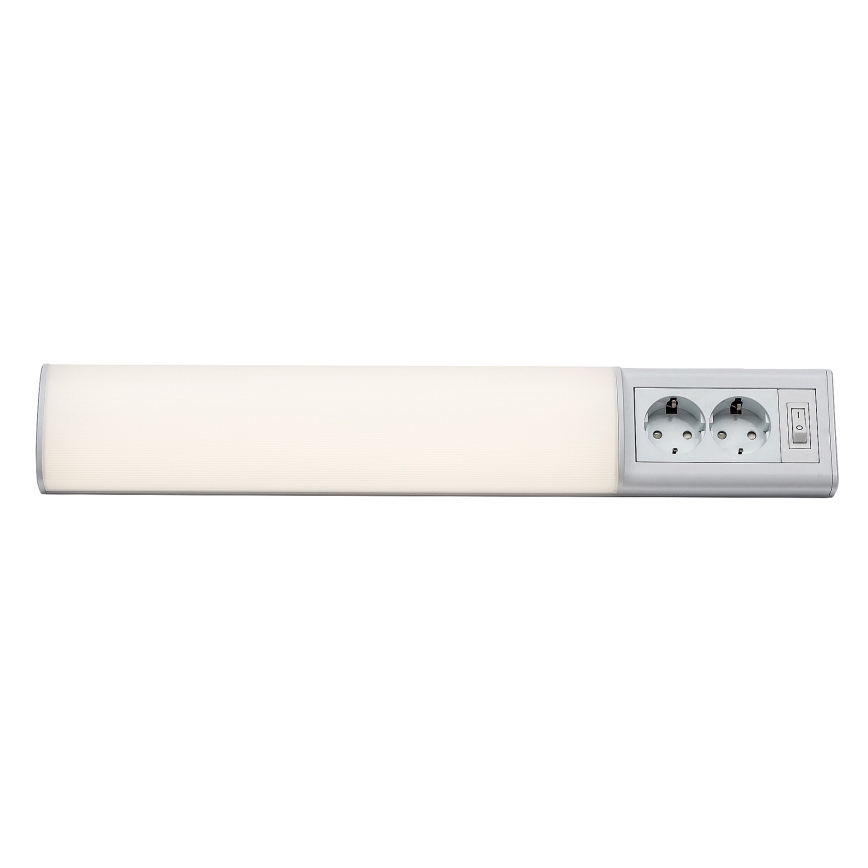 Rabalux - LED Podlinkové svítidlo se 2 zásuvkami LED/10W/230V 4000K 50 cm bílá