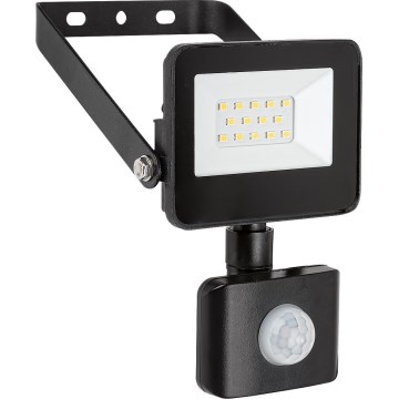 Rabalux - LED Reflektor se senzorem LED/10W/230V 4000K IP44 černá