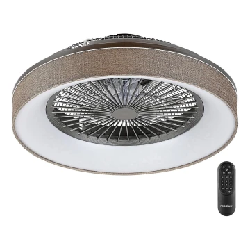 Rabalux - LED Stmívatelné stropní svítidlo s ventilátorem LED/35W/230V 3000-6000K + dálkové ovládání