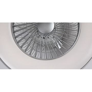 Rabalux - LED Stmívatelné stropní svítidlo s ventilátorem LED/40W/230V 3000-6500K + dálkové ovládání