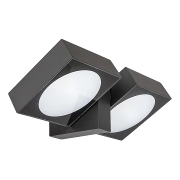 Rabalux - LED Venkovní nástěnné flexibilní svítidlo 2xLED/7W/230V IP54 antracit