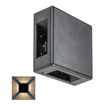 Rabalux - LED Venkovní nástěnné svítidlo LED/6W/230V IP54 černá