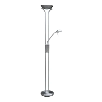 Rabalux - Stmívatelná stojací lampa 1xR7s/230W + 1xG9/40W