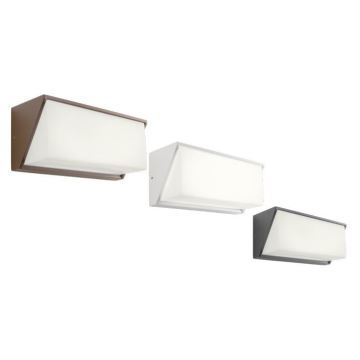 Redo 90237 - LED Venkovní nástěnné svítidlo SPECTRA LED/16W/230V 3000K IP54 bílá