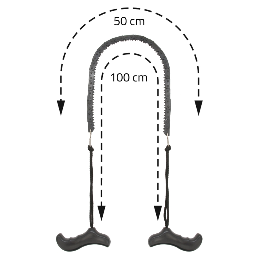 Ruční řetězová pila černá