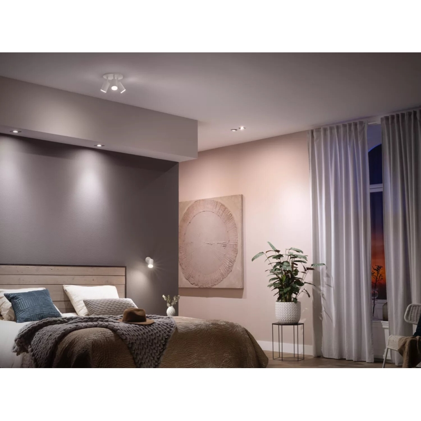 SADA 2x LED Stmívatelná žárovka Philips Hue WHITE AMBIANCE GU10/4,2W/230V 2200-6500K