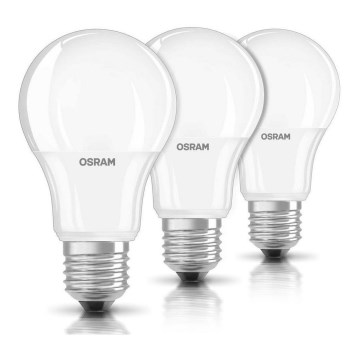 SADA 3xLED Žárovka E27/8,5W/230V 2700K - Osram