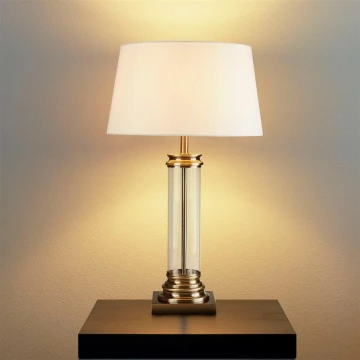 Searchlight - Stolní lampa PEDESTAL 1xE27/60W/230V