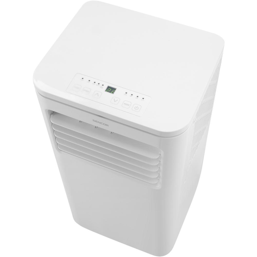 Sencor - Chytrá mobilní klimatizace 3v1 včetně kompletního příslušenství 760W/230V 7000BTU Wi-Fi + dálkové ovládání