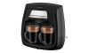 Sencor - Kávovar se dvěma hrnky 500W/230V černá
