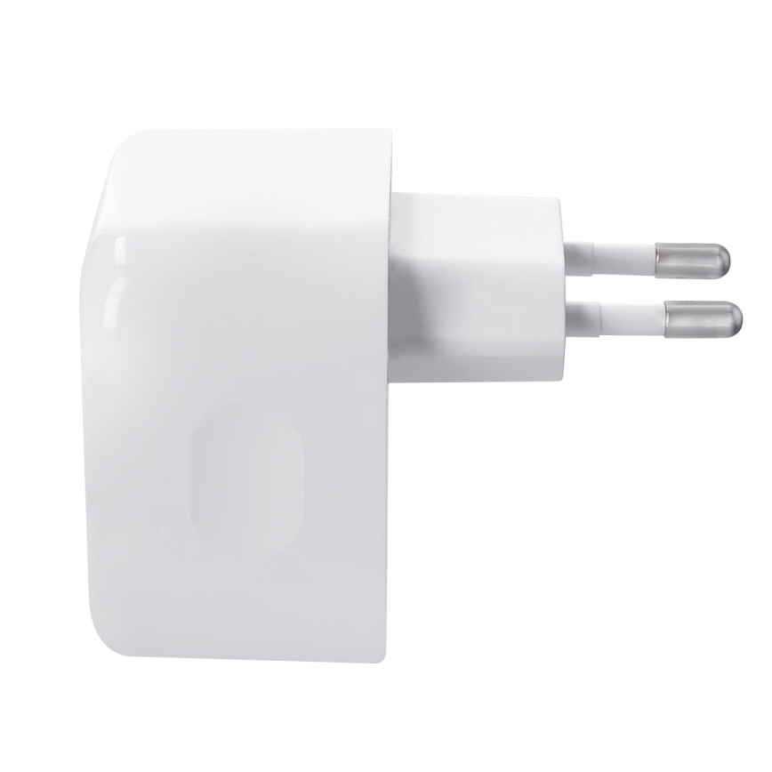 Rychlonabíjecí adaptér 2xUSB-C 36W bílá