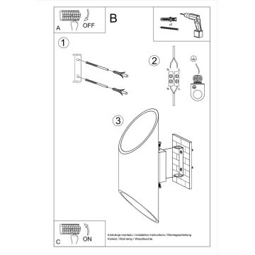 Nástěnné svítidlo PENNE 30 1xG9/40W/230V bílá