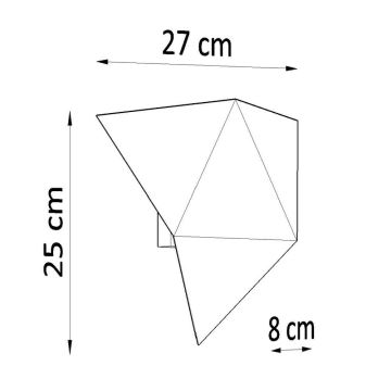 Nástěnné svítidlo SOLIDO 2xG9/40W/230V černá