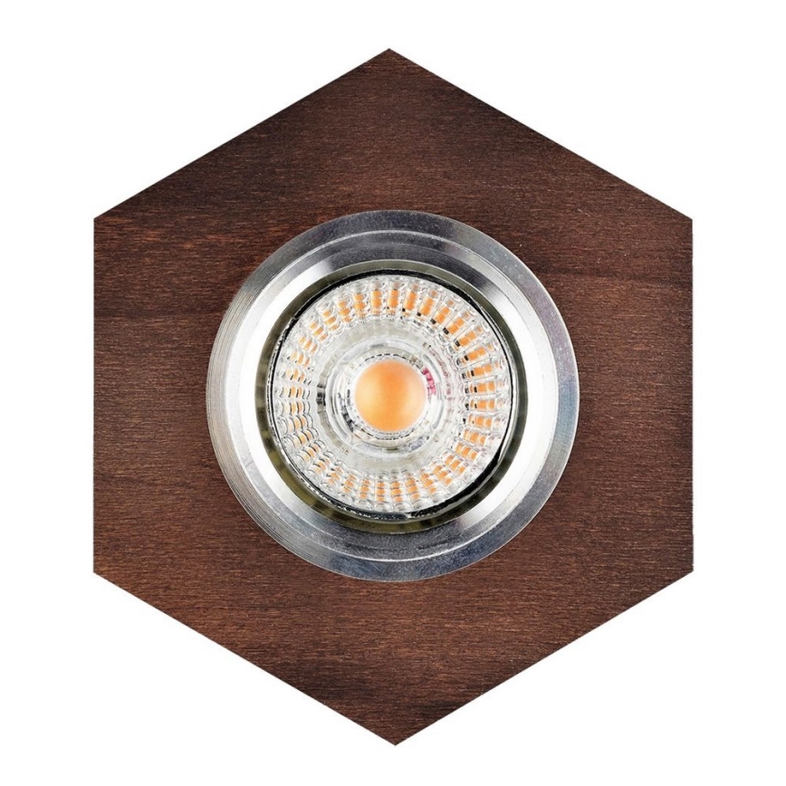 LED Podhledové svítidlo VITAR 1xGU10/5W/230V CRI 90 buk – FSC certifikováno