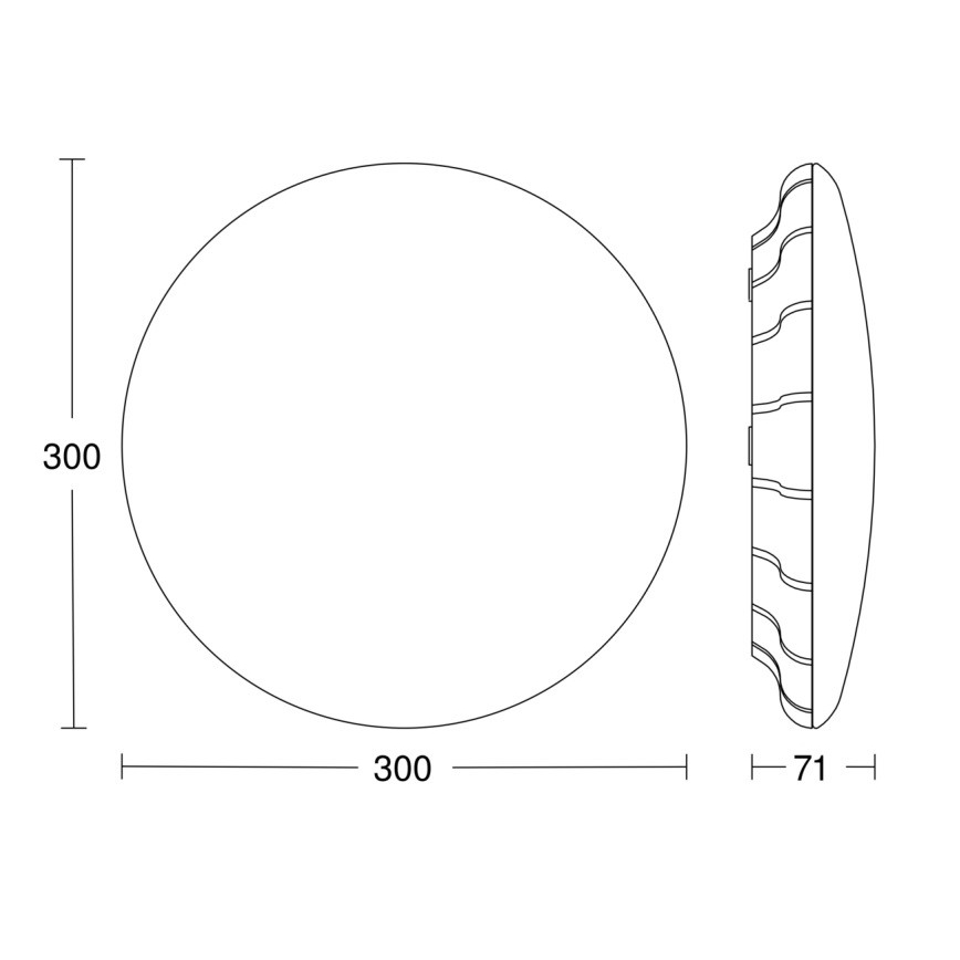 Steinel 067540 - LED Stmívatelné stropní svítidlo se senzorem RS PRO S20 SC 15,7W/230V 4000K