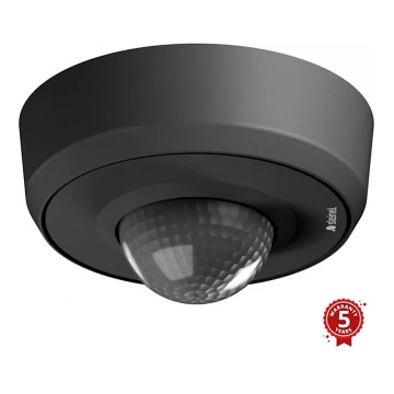 Steinel 087821 - Venkovní senzor pohybu s prezenčním čidlem PD-24 ECO COM1 360° IP54 černá